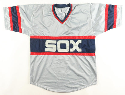 Harold Baines Signed Chicago White Sox 1983 Throwback Jersey Insc."HOF 19" (JSA)