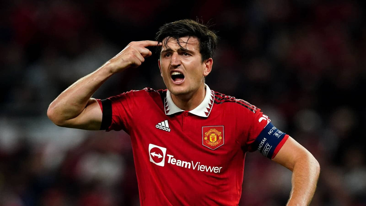 Harry Maguire Signed Manchester United Adidas Soccer Jersey (Beckett)