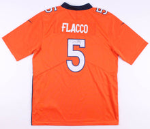 Joe Flacco Signed Denver Broncos Jersey (JSA COA) Super Bowl XLVII Champion