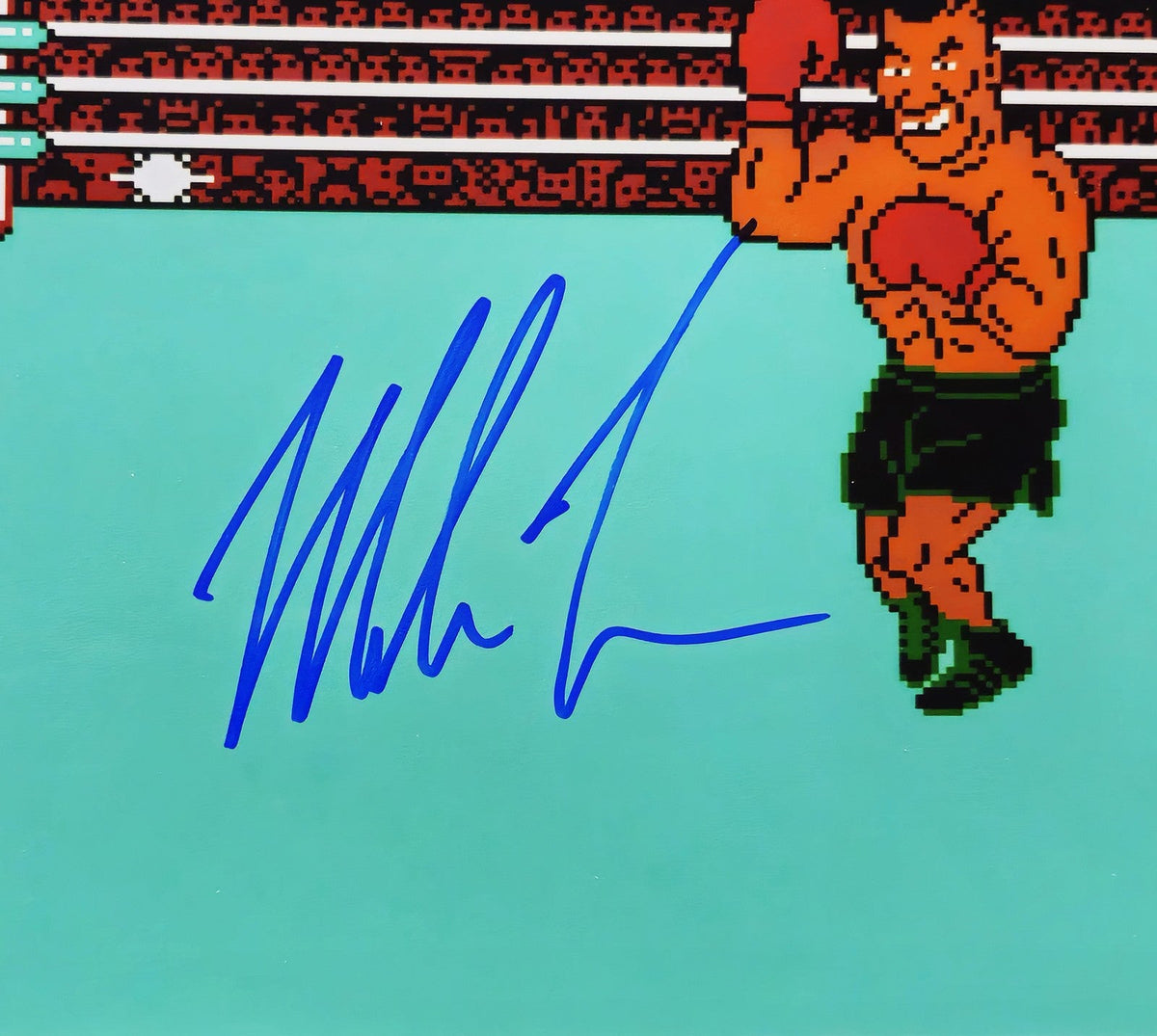 Mike Tyson Signed Framed 11x14 Nintendo Punch-Out!! Photo NES Controller Beckett