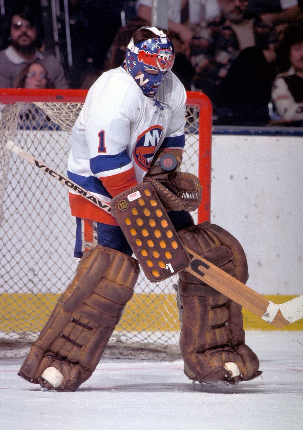 Glenn "Chico" Resch "Cup 80" Signed New York Islanders Jersey (JSA COA) Goalie