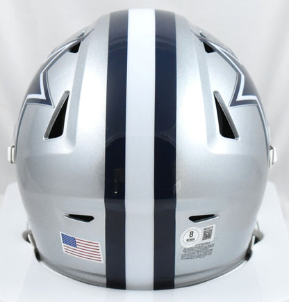 Tony Dorsett Autographed Dallas Cowboys Mid-Size SpeedFlex Helmet Beckett W Holo