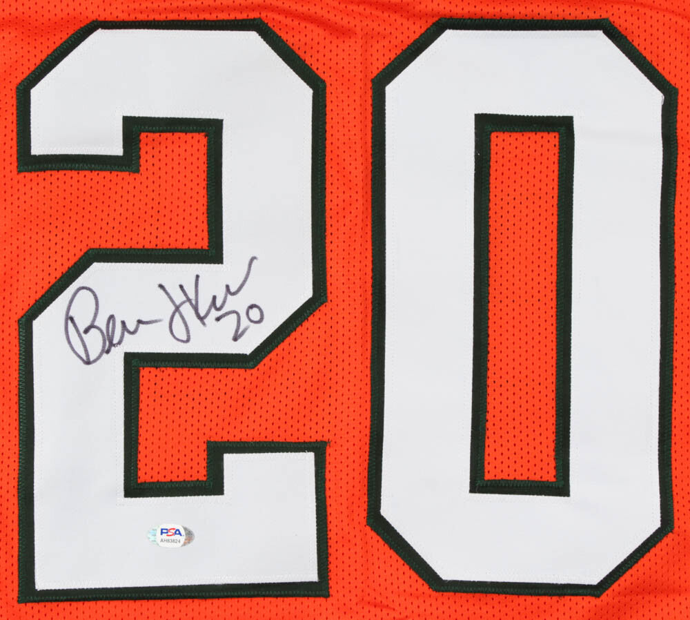 Bernie Kosar Signed Miami Hurricanes Jersey (PSA COA) 1983 National Champion QB