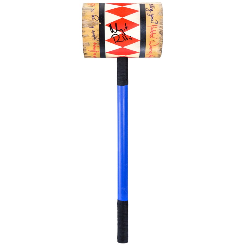 Margot Robbie Autographed Official Suicide Squad Harley Quinn 1:1 Scale Mallet