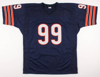 Dan Hampton Signed Chicago Bears Jersey Inscribed "HOF 2002" & "Danimal" JSA COA