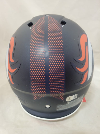 BO NIX SIGNED DENVER BRONCOS F/S SPEED AUTHENTIC HELMET BECKETT