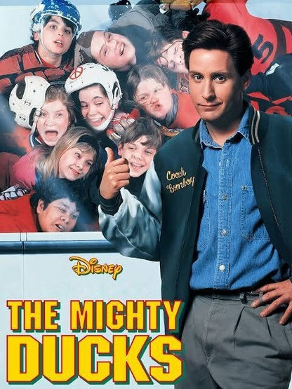 Emilio Estevez "Coach Gordon Bombay" Signed Mighty Ducks Jersey (Beckett)