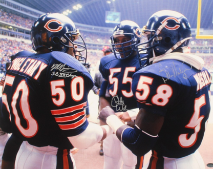 Wilber Marshall Signed Chicago Bears Jersey / Super Bowl XX Linebacker /Beckett