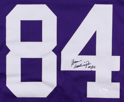 Gene Washington Signed Vikings Jersey (JSA) Minnesota's 2xPro Bowl Receiver W.R.