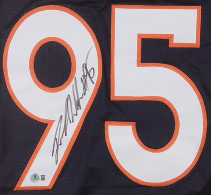 Derek Wolfe Signed Denver Broncos Jersey (Beckett) Super Bowl L Champion / D.E.