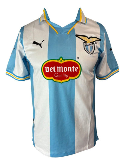 Pavel Nedved Signed Lazio Puma Soccer Jersey BAS