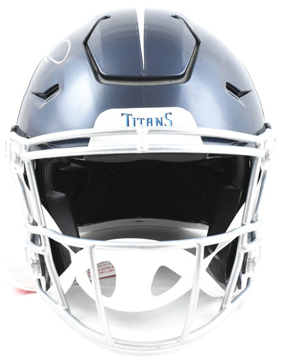 Calvin Ridley Autographed Tennesse Titans F/S SpeedFlex Helmet - Beckett W Holo