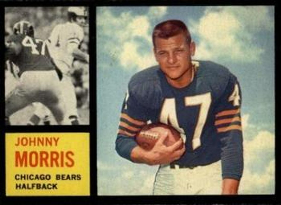 Johnny Morris Signed Chicago Bears Jersey (Beckett) 1963 NFL Champion / Flanker