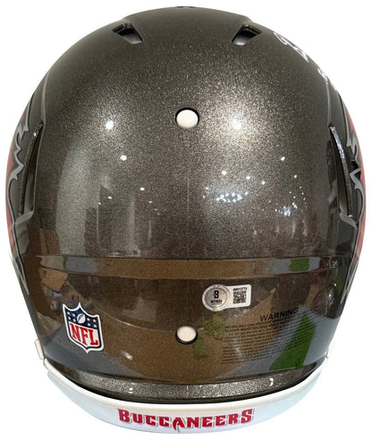 Baker Mayfield Signed Tampa Bay Buccaneers Full Size Authentic Helmet Beckett