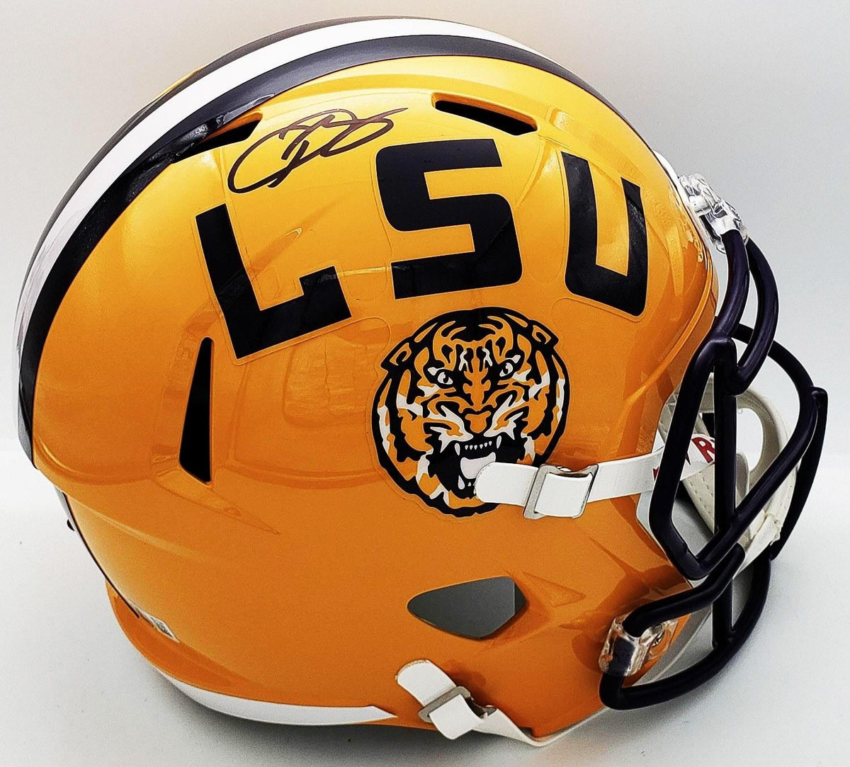 Odell Beckham Jr Signed LSU Tigers Full Size Helmet (Beckett) 5xPro Bowl W.R.