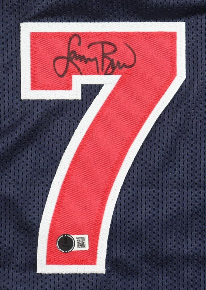 Larry Bird Signed 1992 Team USA Blue Jersey (Beckett) Boston Celtics Superstar