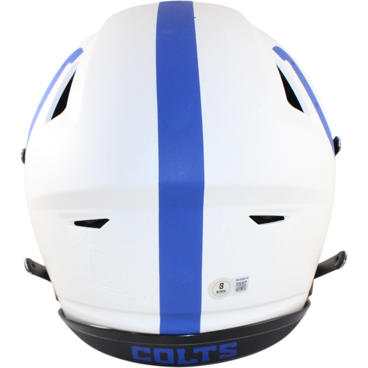 Edgerrin James Autographed Indianapolis Colts SpeedFlex Helmet Beckett 51584