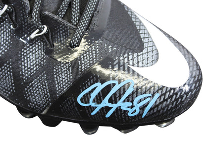Lions Calvin Johnson Signed Signature Series Right Football Cleat BAS Witnessed