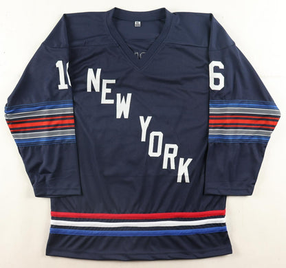 Vincent Trocheck Signed New York Rangers Throwback Jersey (JSA) 2024 All Star