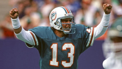 Dan Marino Signed Miami Dolphins Career Highlight Stat Jersey (Marino) HOF Q.B.