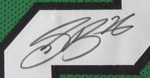 Saquon Barkley Signed/Auto Eagles Kelly Football Jersey Framed Beckett 193925