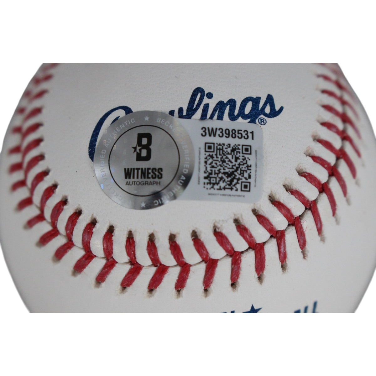 Pedro Martinez Signed Boston Red Sox OML Baseball Who's Your Daddy Beckett 51590