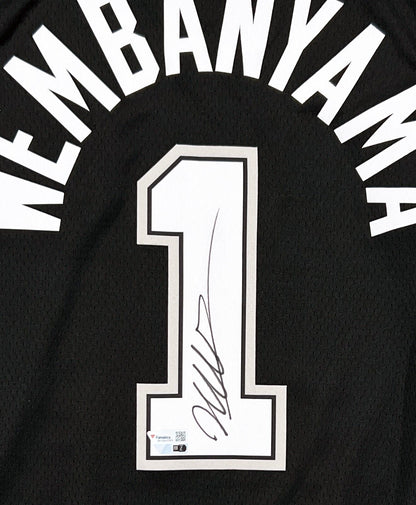 Victor Wembanyama Spurs Signed Authentic Nike Icon Swingman Jersey Fanatics