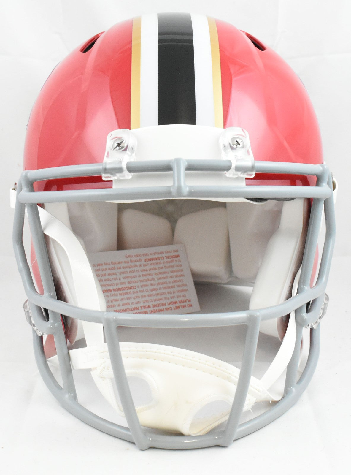 Deion Sanders Signed Falcons 66-69 F/S Speed Authentic Helmet - Beckett W Holo