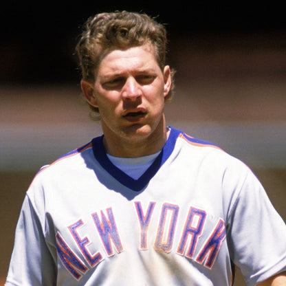 Lenny Dykstra Signed New York Mets Jersey (JSA COA) 1986 World Series Champion