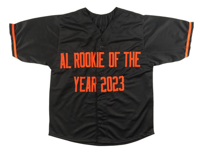 Gunnar Henderson Baltimore Signed Black Baseball Jersey 23 AL ROY BAS