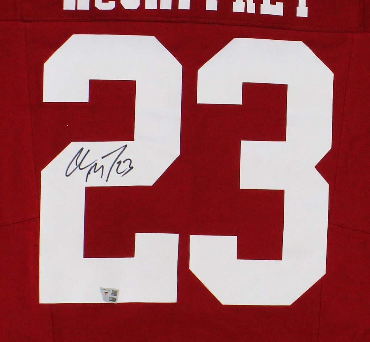Signed San Francisco 49ers Nike Limited Red NFL Jersey