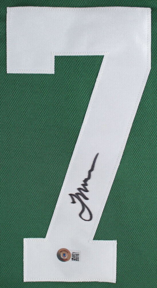 Tony Mandarich Signed Green Bay Packers Jersey (Beckett)#2 Overall Pk 1989 Draft