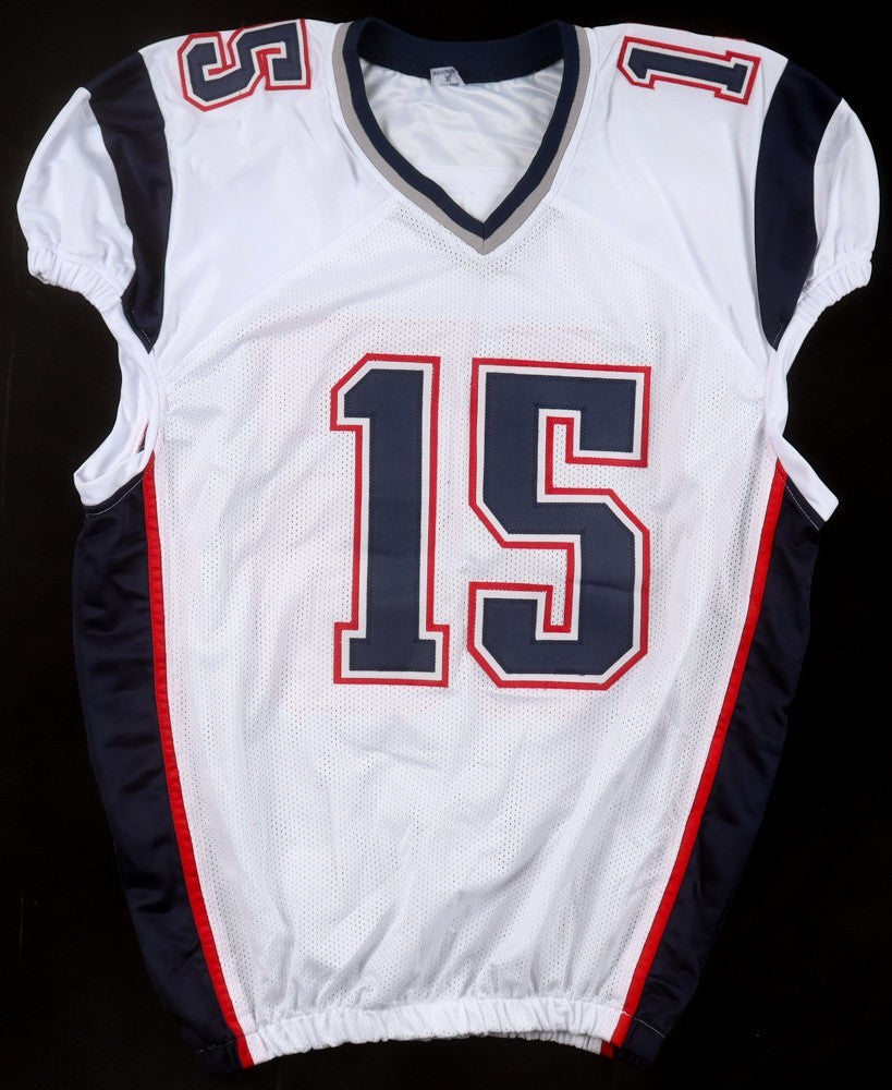 Chris Hogan Signed New England Patriots Pro Cut Jersey Insc. "2X SB CHAMP" (JSA)