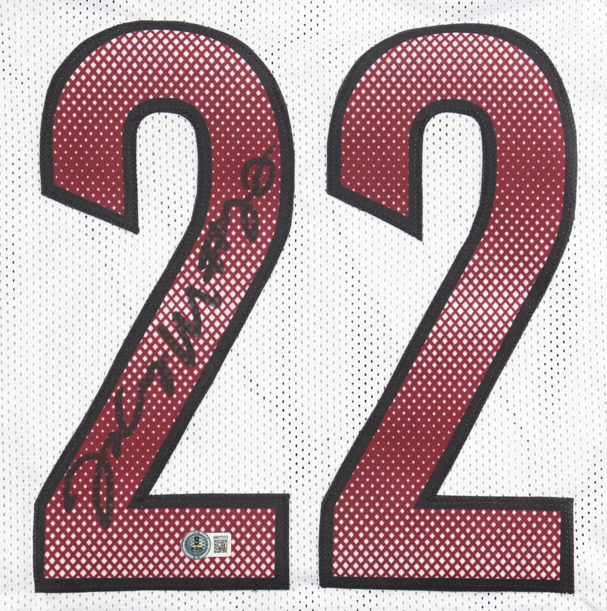 Jacory Croskey Merritt Signed Washington Commanders Jersey (Beckett) Running Bck