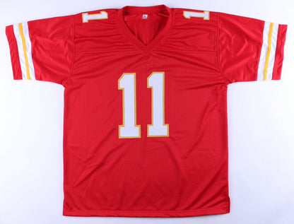 Marquez Valdes-Scantling Signed Kansas City Chiefs Jersey (Beckett)2018 Draft Pk