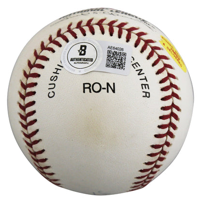 Giants Willie Mays Authentic Signed Leonard Coleman ONL Baseball BAS #AE64026