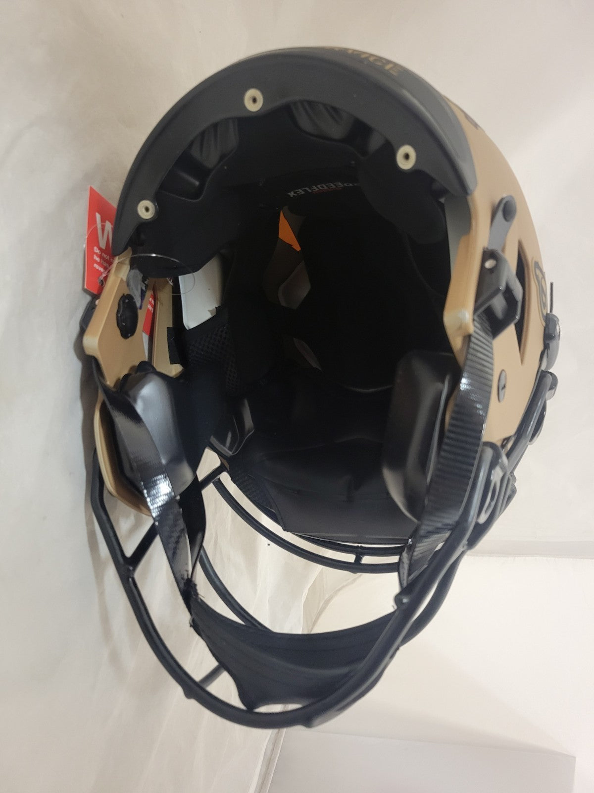 MIKE EVANS SIGNED TAMPA BAY BUCCANEERS STS2 SPEEDFLEX AUTHENTIC HELMET BECKETT