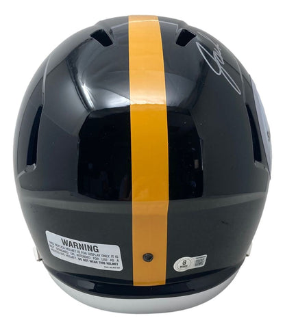 Jack Ham Signed Pittsburgh Steelers Full Size Tb Speed Replica Helmet HOF 88 BAS