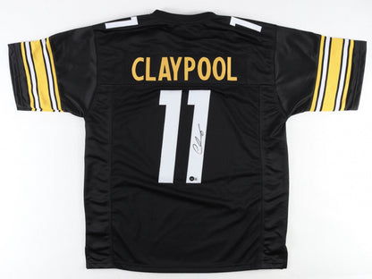 Chase Claypool Signed Pittsburgh Steelers Jersey (Beckett) Ex-Notre Dame W.R.
