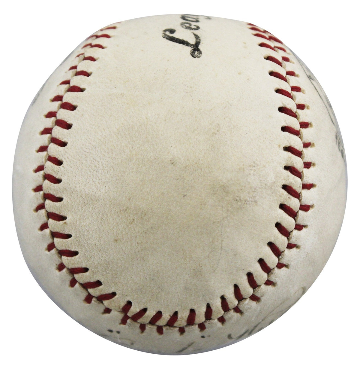 Yankees Babe Ruth Signed 1920's Spalding League Junior Baseball PSA/DNA #AD02216