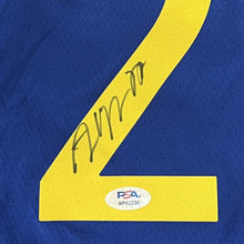 Andrew Wiggins Signed Jersey PSA Golden State Warriors Autographed