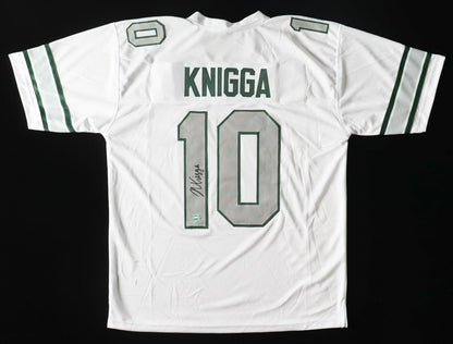 Noah Knigga Signed Eastern Michigan Eagles Jersey Wilder Side of Sports Hologram