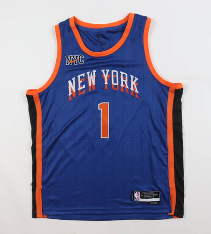 Tom Thibodeau Signed New York Knicks Jersey (JSA COA) 2xNBA Coach of the Year
