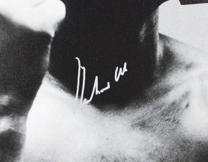 Muhammad Ali Authentic Signed & Framed 20x24 Canvas Auto 10! PSA/DNA #4A54191