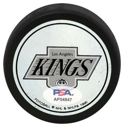 Wayne Gretzky Signed Kings Scoring Record LE #1210/1851 Hockey Puck - (PSA COA)