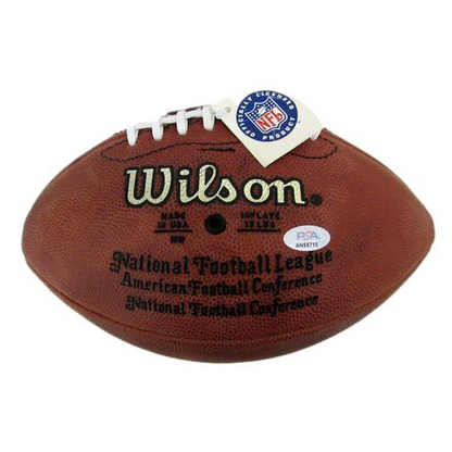 Joe Namath HOF Signed/Autographed Wilson NFL Duke Football Jets PSA/DNA 189997