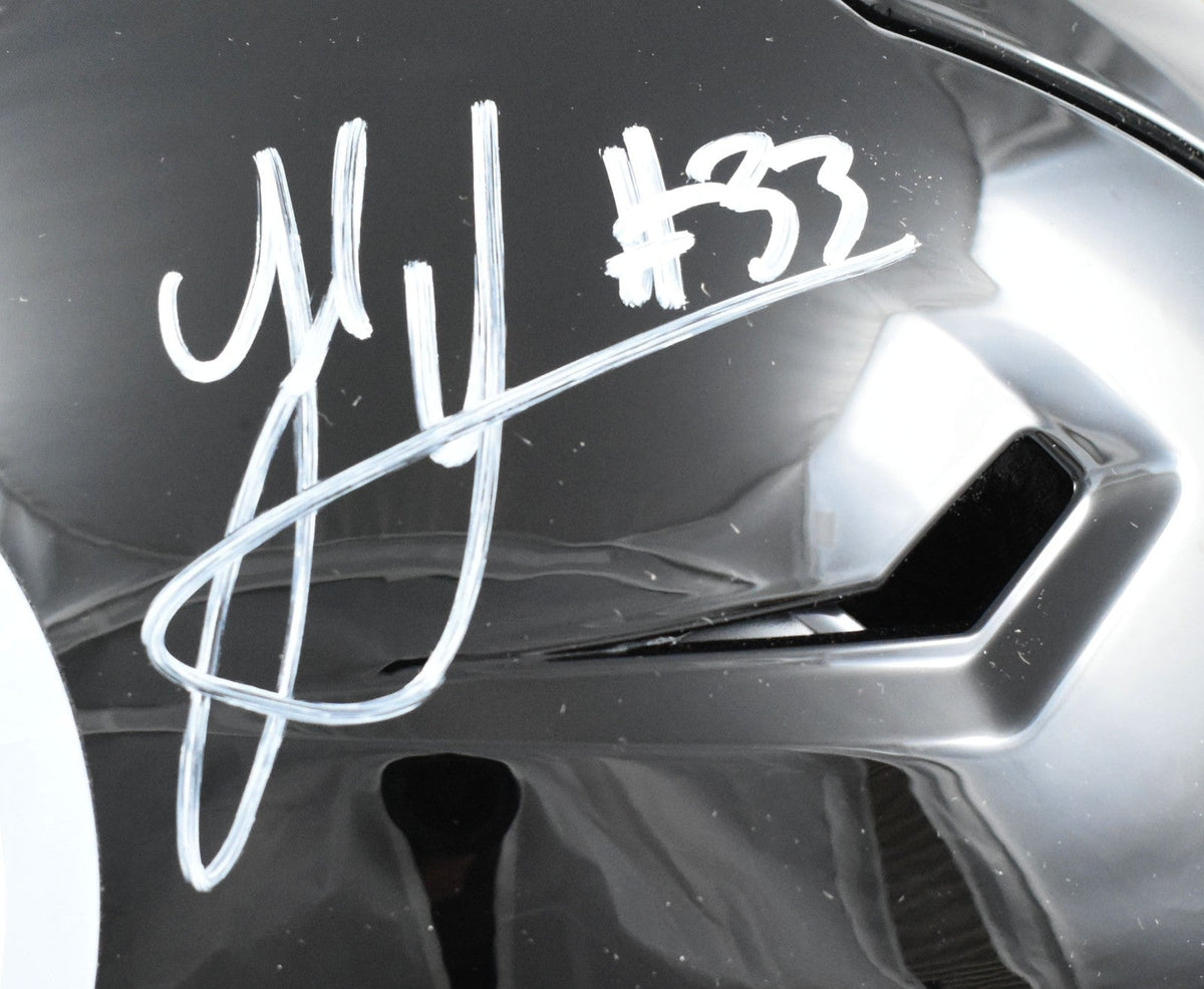 Jack Sawyer Autographed Pittsburgh Steelers F/S SpeedFlex Helmet-Beckett W Holo