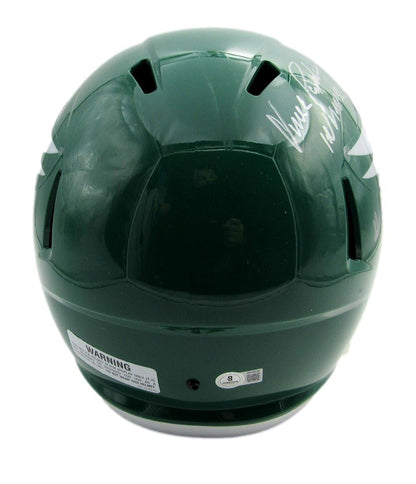 Vince Papale Eagles Signed/inscribed Full Size Replica Helmet Beckett 199608