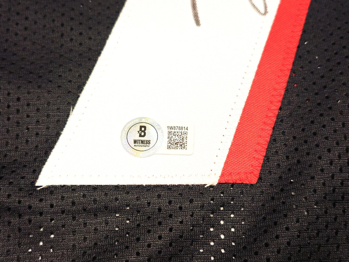 Atlanta Falcons Bijan Robinson Autographed Signed Black Jersey Beckett Wit