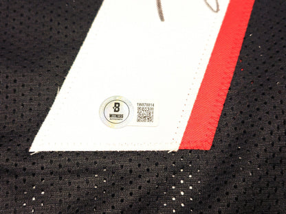 Atlanta Falcons Bijan Robinson Autographed Signed Black Jersey Beckett Wit